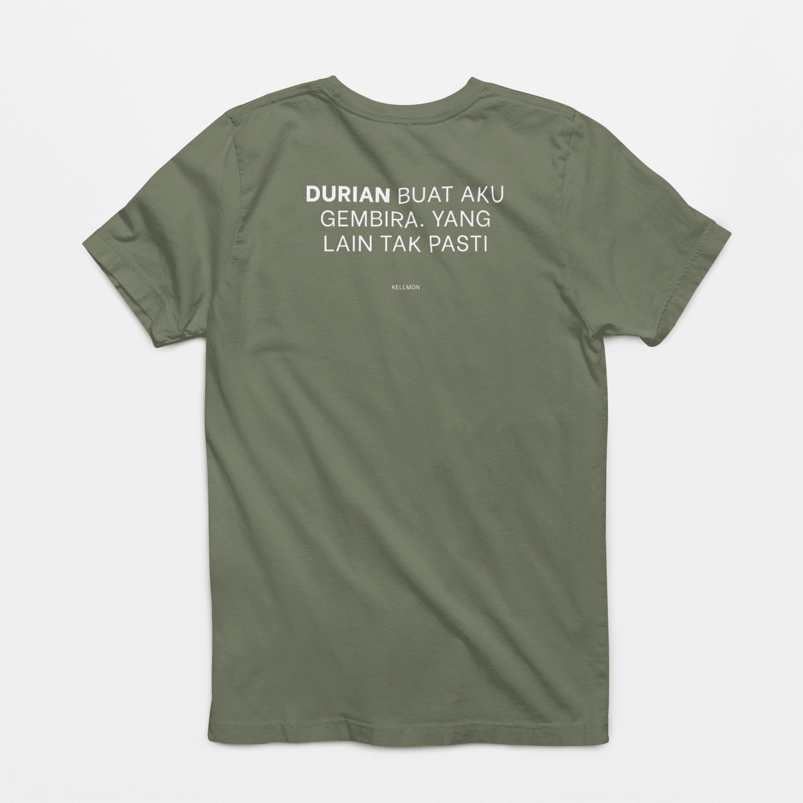 DURIAN BUAT AKU GEMBIRA. YANG LAIN TAK PASTI