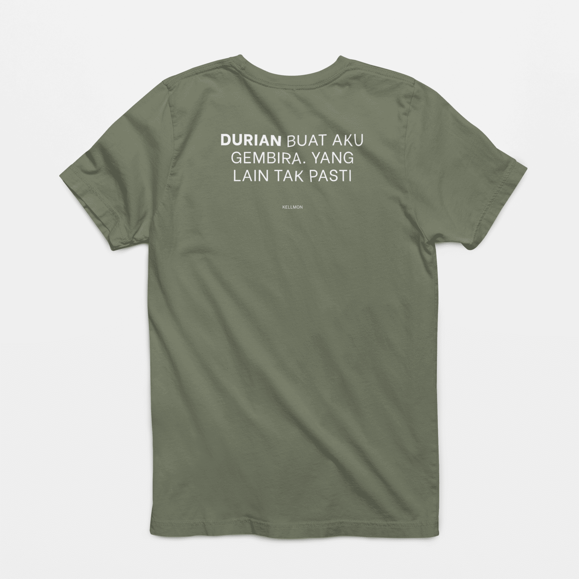 DURIAN BUAT AKU GEMBIRA. YANG LAIN TAK PASTI